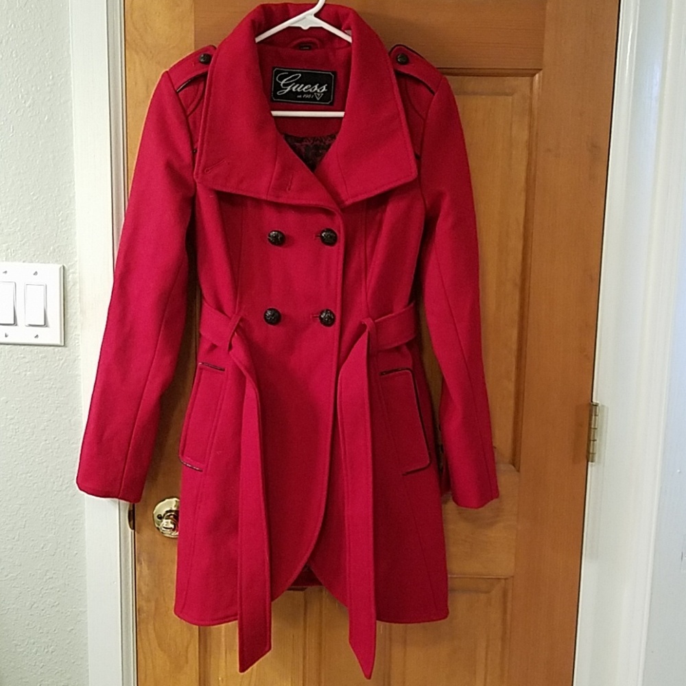 Red Peacoat